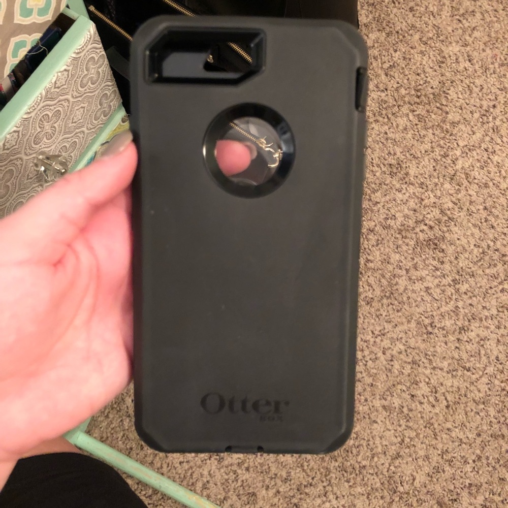 iPhone 7plus Black otterbox
